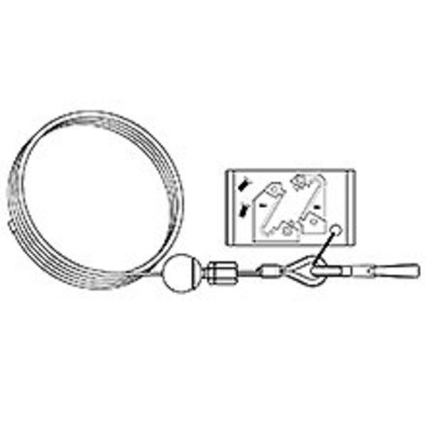 (S) RP-EB CABLE ASSY STDHOOK - 6.6 FT. [2M], Woodhead, Mfr#: H13120049-RP